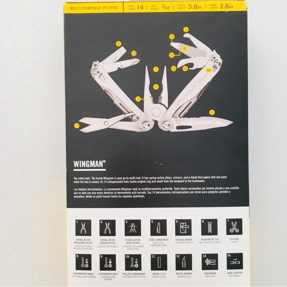 🆕 ➡️ Leatherman Wingman Multi-Tool - Picture 4 of 5